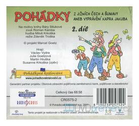 Pohádky z Jižních Čech a Šumavy aneb Vyprávění kapra Jakuba - 2.díl (CD)