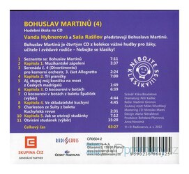 Nebojte se klasiky 4 - Bohuslav Martinů (CD)