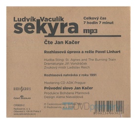 Sekyra (Ludvík Vaculík-Jan Kačer) (MP3-CD)