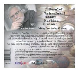 Vyhasínání mozku Martina Kleina (J. Bernlef-Jan Kačer) (MP3-CD)