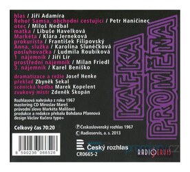 Proměna (Franz Kafka-Různí interpreti) (CD) - rozhlasová dramatizace