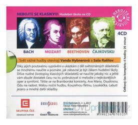 Nebojte se klasiky kolekce 2 - Bach, Mozart, Beethoven, Čajkovskij (4 CD)