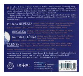 Nebojte se klasiky kolekce 3 - Prodaná nevěsta, Rusalka, Kouzelná flétna, Carmen (4 CD)