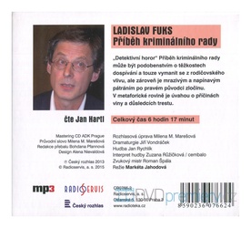 Příběh kriminálního rady (Ladislav Fuks-Jan Hartl) (MP3-CD)
