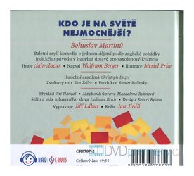 Kdo je na světě nejmocnější? (Bohuslav Martinů-Jiří Lábus) (CD)