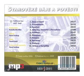 Starověké báje a pověsti (MP3-CD) - rozhlasová dramatizace