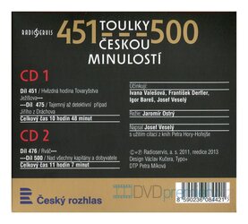 Toulky českou minulostí 0451-0500 (2 MP3-CD)