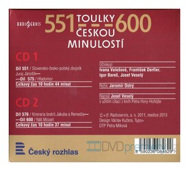 Toulky českou minulostí 0551-0600 (2 MP3-CD)
