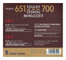 Toulky českou minulostí 0651-0700 (2 MP3-CD)