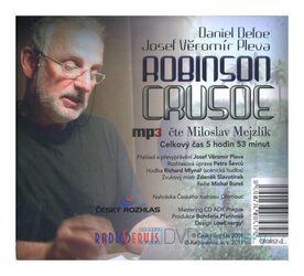 Robinson Crusoe (Defoe-Pleva-Miloslav Mejzlík) (MP3-CD)