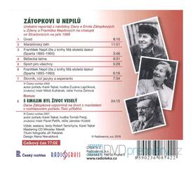 Zátopkovi u Nepilů (CD)