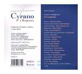 Cyrano z Bergeracu (Edmond Rostand-Různí interpreti) (2 CD)