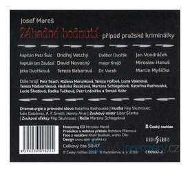 Záhadné bodnutí (Josef Mareš-Různí interpreti) (CD) - rozhlasová dramatizace