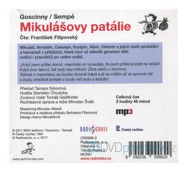 Mikulášovy patálie (Goscinny-Sempé-František Filipovský) (MP3-CD)