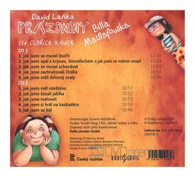 Prázdniny Billa Madlafouska (David Laňka-Oldřich Kaiser) (2 CD)