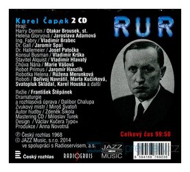 RUR (Karel Čapek-Různí interpreti) (2 CD)