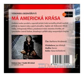 Má americká krása (Veronika Bednářová-Barbora Hrzánová) (MP3-CD)