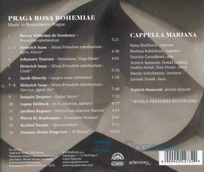 Praga Rosa Bohemiae - hudba renesanční Prahy (CD)