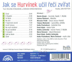 Jak se Hurvínek učil řeči zvířat (CD) - mluvené slovo