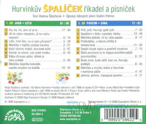 Hurvínkův špalíček říkadel a písniček (2 CD) - mluvené slovo