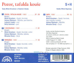 Pozor, taťulda kouše (CD) - mluvené slovo