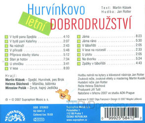 Hurvínkovo letní dobrodružství (CD) - mluvené slovo