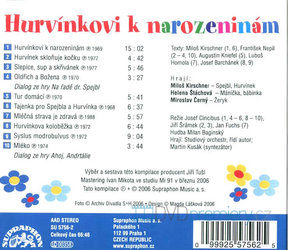Hurvínkovi k narozeninám (CD) - mluvené slovo