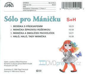 Sólo pro Máničku (CD) - mluvené slovo