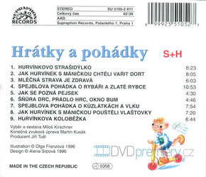 Hrátky a pohádky (CD) - mluvené slovo