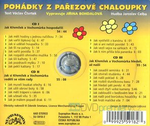 Pohádky z pařezové chaloupky (3 CD) - audiokniha