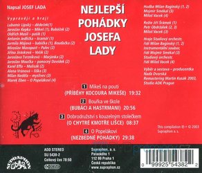 Nejlepší pohádky Josefa Lady (CD) - audiokniha