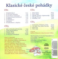 Klasické české pohádky (4 CD) - audiokniha