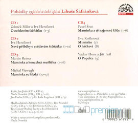 Libuše Šafránková vypráví O Popelce a jiné pohádky (4 CD) - audiokniha