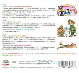 Pohádkoví kamarádi ilustrátora Zdeňka Smetany (3 CD) - audiokniha
