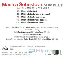 Mach a Šebestová Komplet (5 CD) - audiokniha