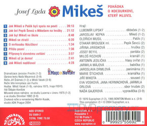 Mikeš - Pohádka o kocourkovi, který mluvil (CD) - audiokniha