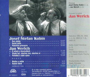 Jan Werich vypráví pohádky a povídky (CD) - audiokniha