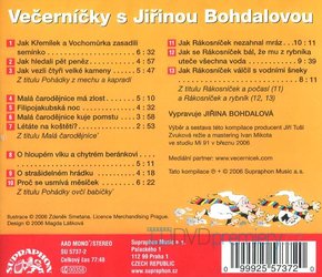 Večerníčky s Jiřinou Bohdalovou (CD) - audiokniha