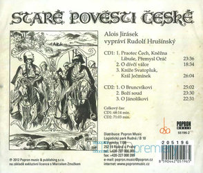 Staré pověsti české (2 CD) - audiokniha