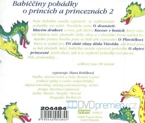 Babiččiny pohádky o princích a princeznách 2 (CD) - audiokniha