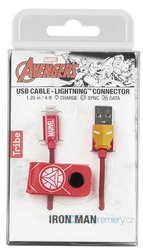 Lightning USB kabel Iron Man 120 cm