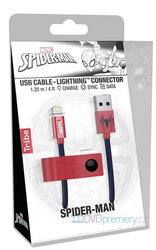 Lightning USB kabel Spider-Man 120 cm