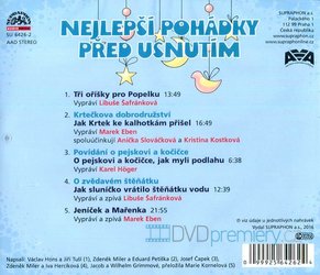 Nejlepší pohádky před usnutím (CD) - audiokniha