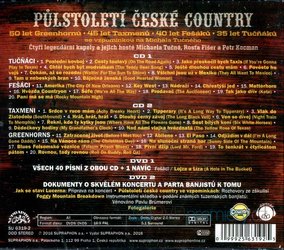 Půlstoletí české country (2 CD + 2 DVD)