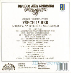 Divadlo Járy Cimrmana na CD: Všech 15 her a texty, na které se nedostalo (17 CD)