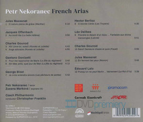 Petr Nekoranec, Česká filharmonie, Christopher Franklin: Francouzské árie (CD)
