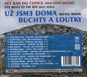 Už jsme doma, Buchty a loutky: Pět ran do čepice aneb Písně Krysáků (CD)