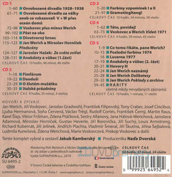 Jan Werich - Suma sumárum (5 MP3-CD) - mluvené slovo