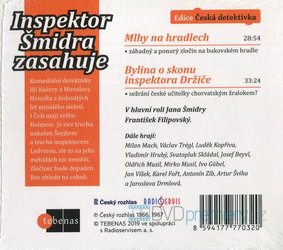 Inspektor Šmidra zasahuje (CD) - mluvené slovo