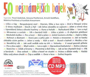 50 nejznámějších bajek (MP3-CD) - audiokniha